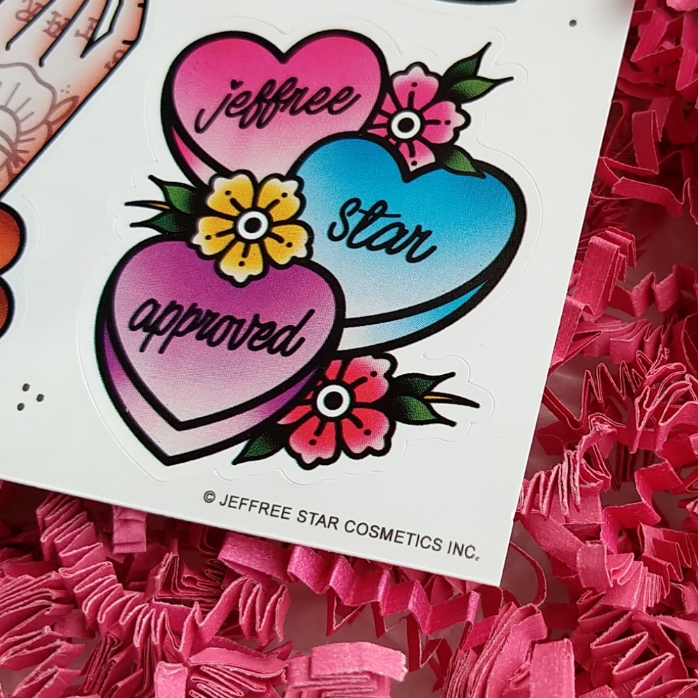 Jeffree Star Cosmetics Sticker Sheet - Picture 8 of 8
